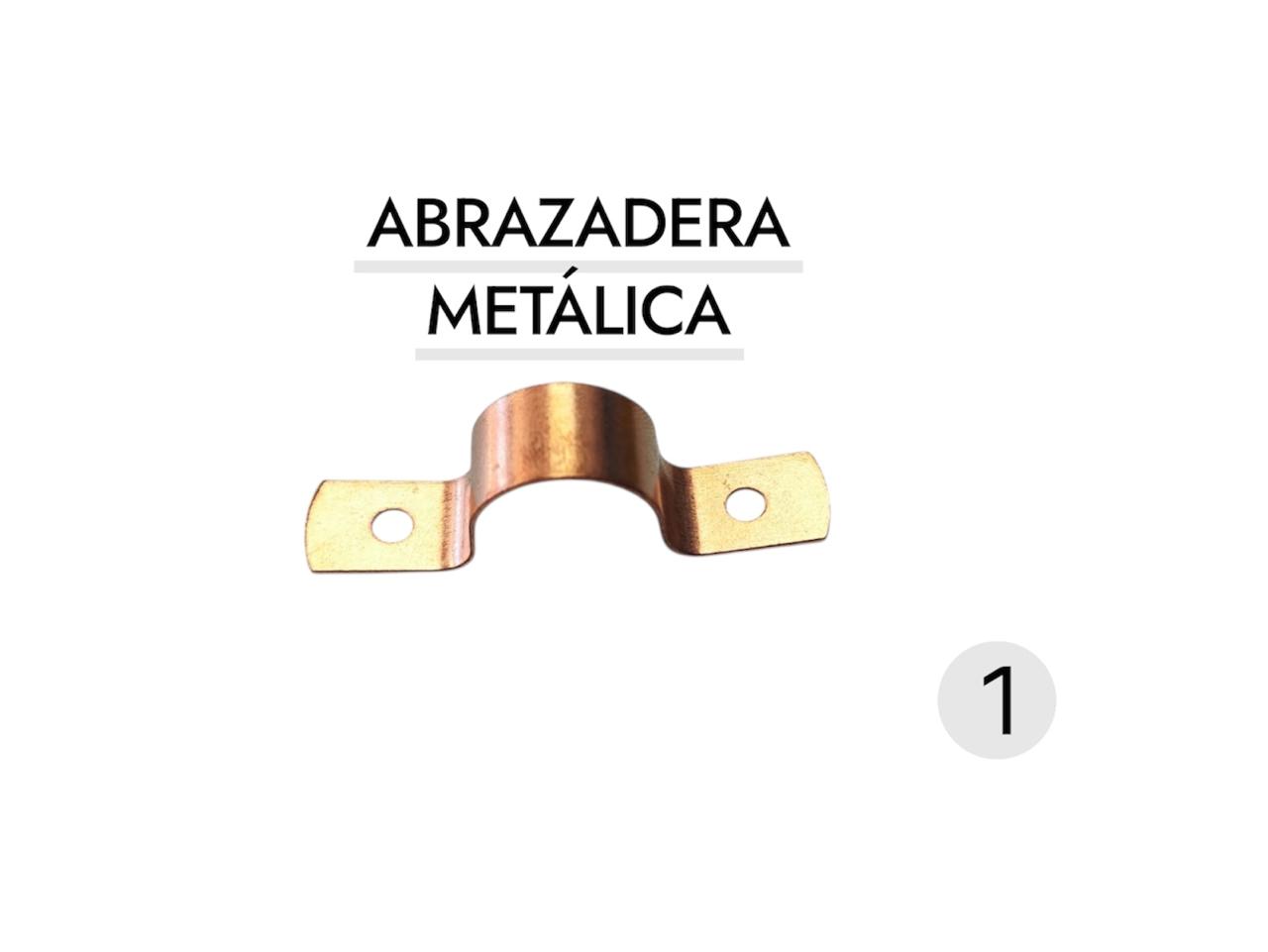 Abrazadera Omega CU 1/2 De 2 Patas