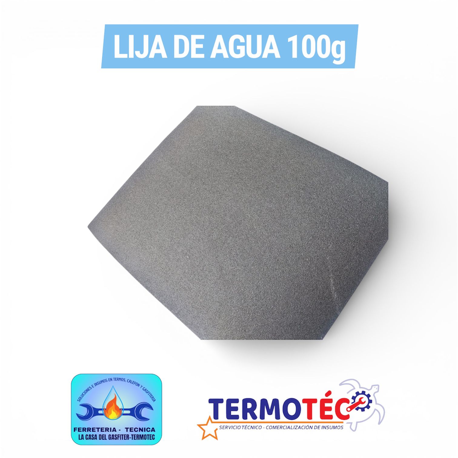 Lija De Agua 100 negro