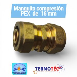Pex Manguito 16 Comprecion