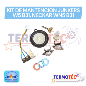 KIT DE MANTENCION JUNKERS W5 B31, NECKAR WN5 B31